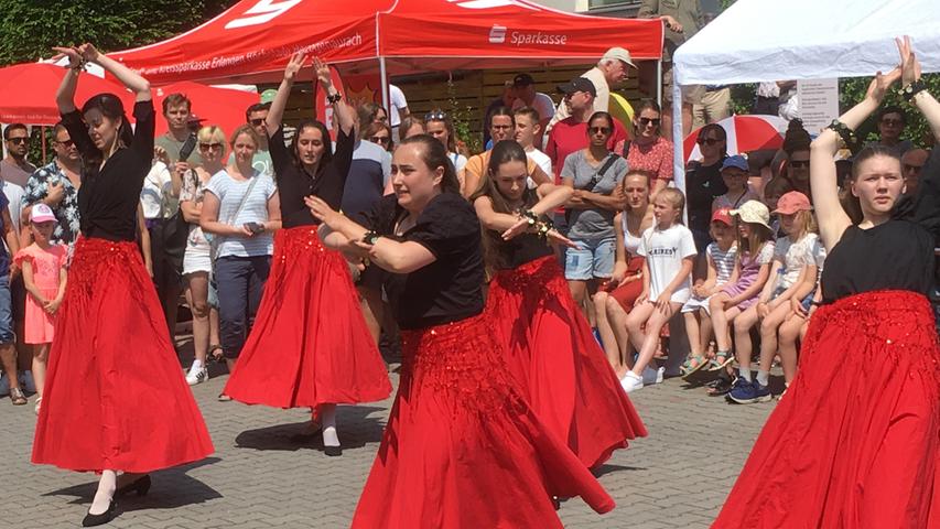 Beim Bürgerfest gab es unter anderem Tanzvorführungen.