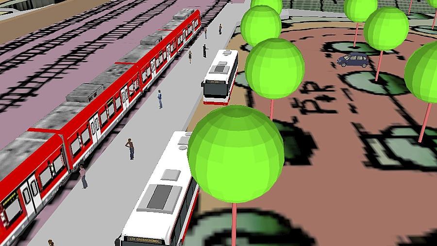 Ringen um die S-Bahn-Trasse geht in die Endrunde Ringen um die S-Bahn-Trasse geht in die Endrunde