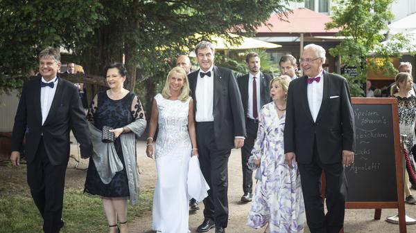 In der Ansprach gab es sehr viele Lob fürs Schlossgartenfest.