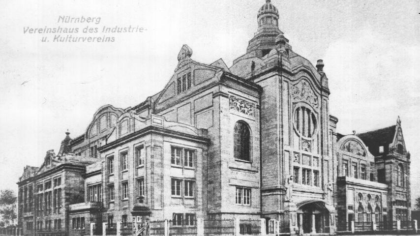 War einst gesellschaftliches Zentrum: der 1905 am Frauentorgraben errichtete Kulturverein.