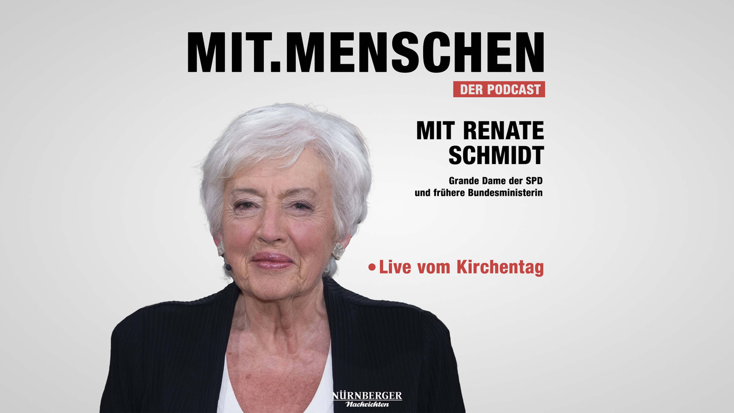 Renate Schmidt war zu Gast in unserem Podcast Mit.Menschen.