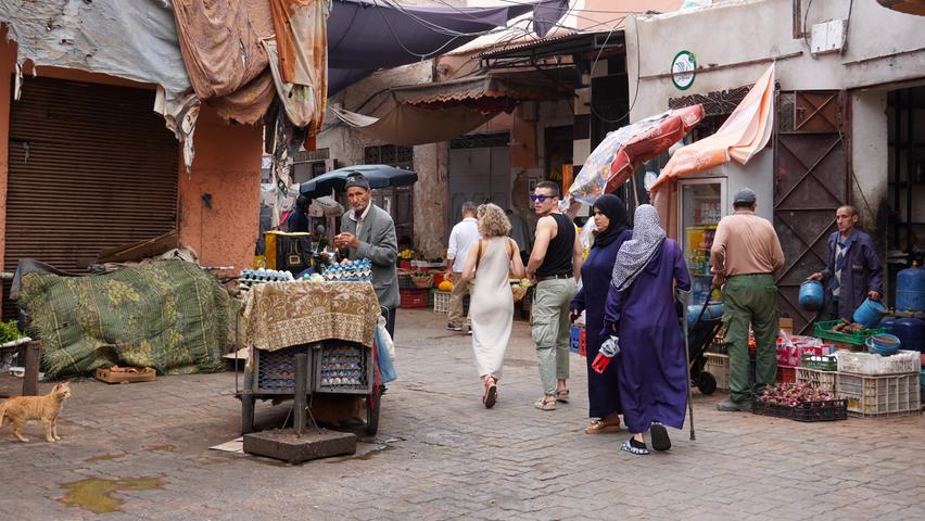 Wer fündig geworden ist, braucht Verhandlungsgeschick: Denn Feilschen ist in Marrakesch nahezu Pflicht, und marokkanische Verkäufer sind dabei Meister ihres Fachs. 
