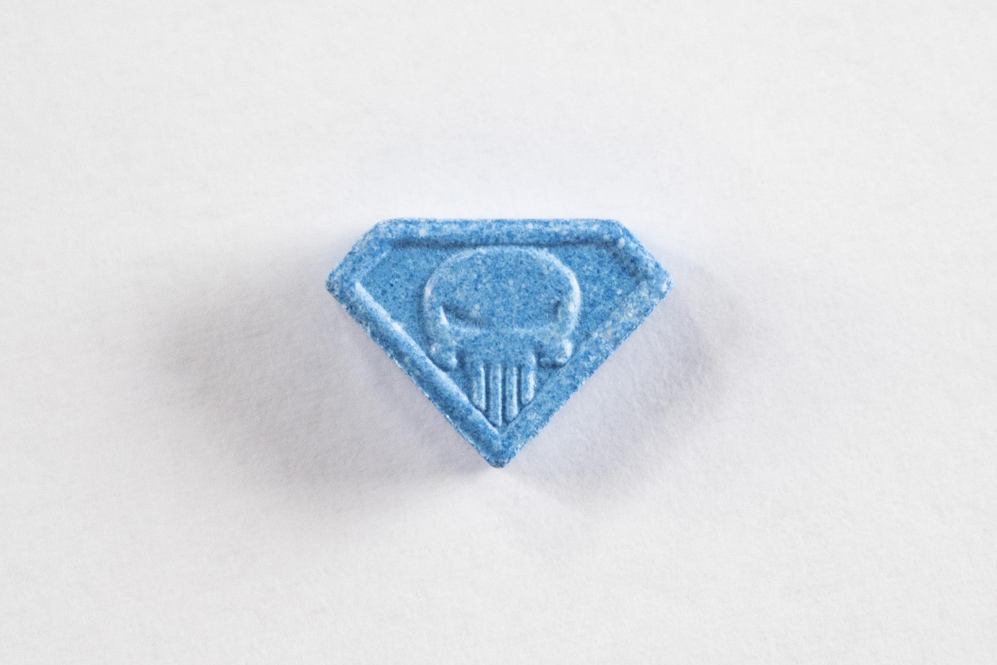 Ecstasy-Pille «Blue Punisher»