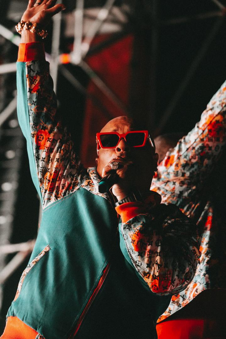 Die HipHop-Ikone Busta Rhymes erfüllte die hohen Erwartungen der Crowd.