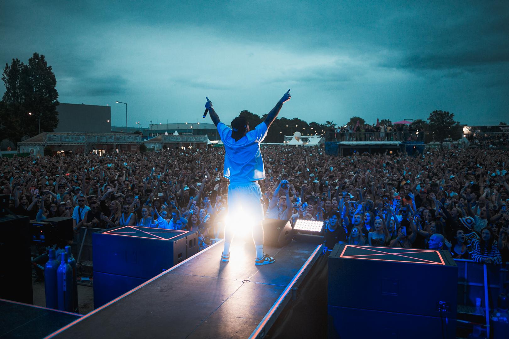 Maaleek sorgte vor allem für Old School HipHop bei HipHop Garden