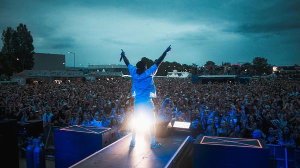Maaleek sorgte vor allem für Old School HipHop bei HipHop Garden