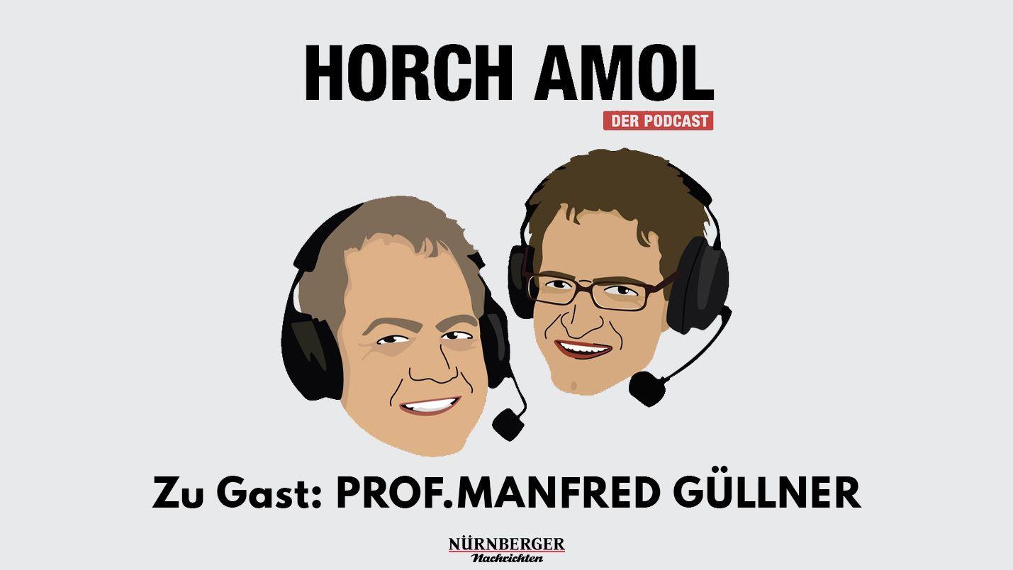 Forsa-Chef Prof. Manfred Güllner war im Podcast "Horch amol" zu Gast.