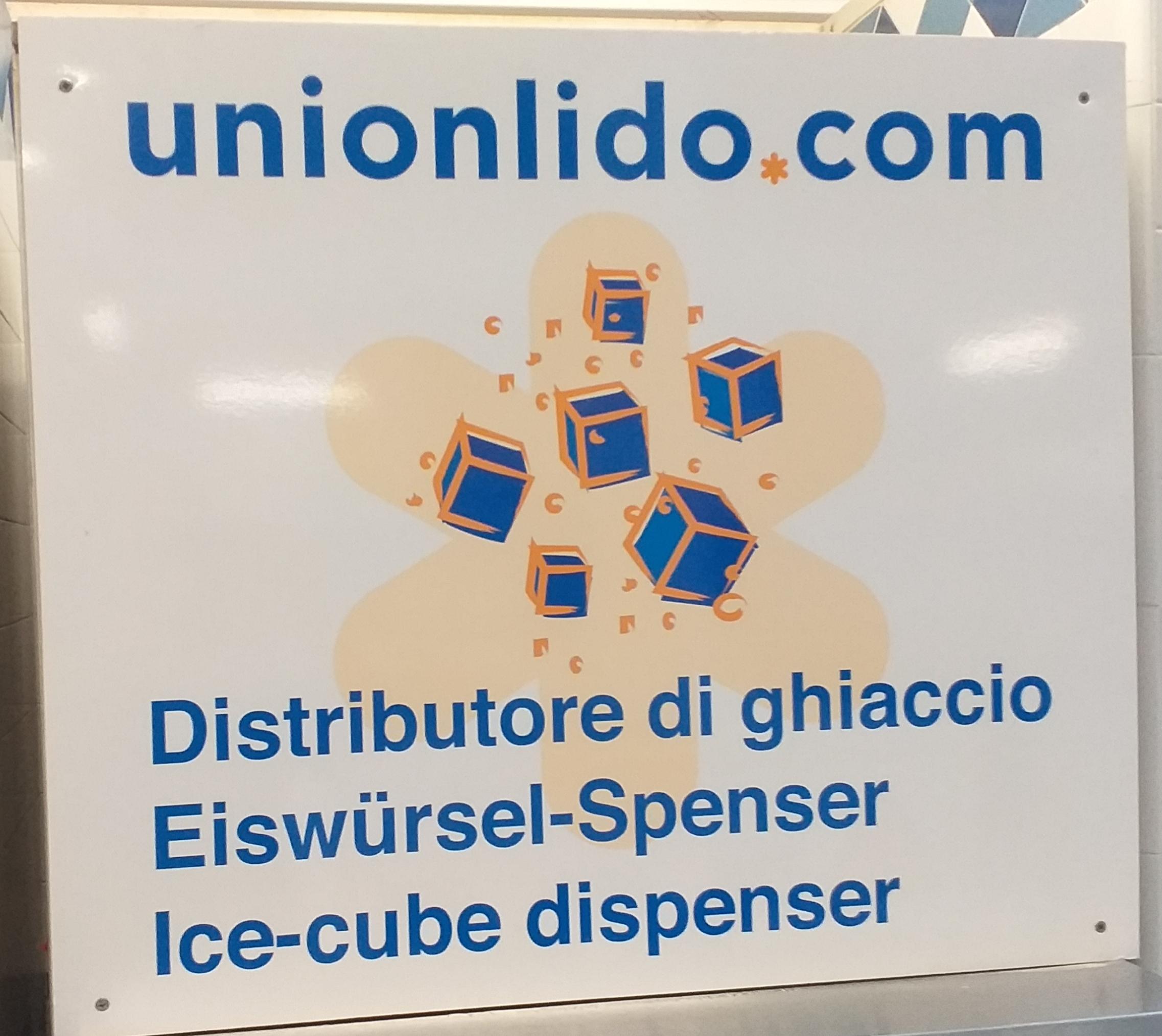 "Den Eiswürfelspender habe ich auf einem Campingplatz bei Cavallino in Italien aufgenommen", schreibt uns Franz Scholz aus Fürth.