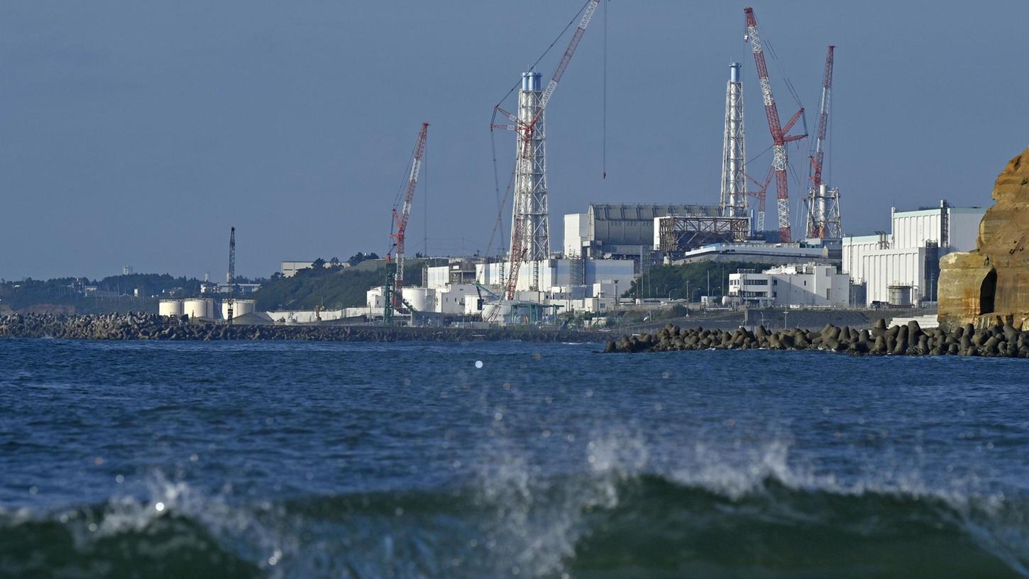 Das Kernkraftwerk Fukushima im japanischen Ort Futaba.