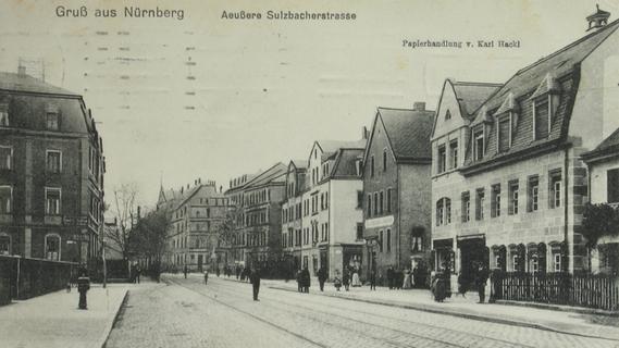 Ansichtskarten und Likör: Schreibwarenhändler Hackl und die Sulzbacher Straße vor 100 Jahren