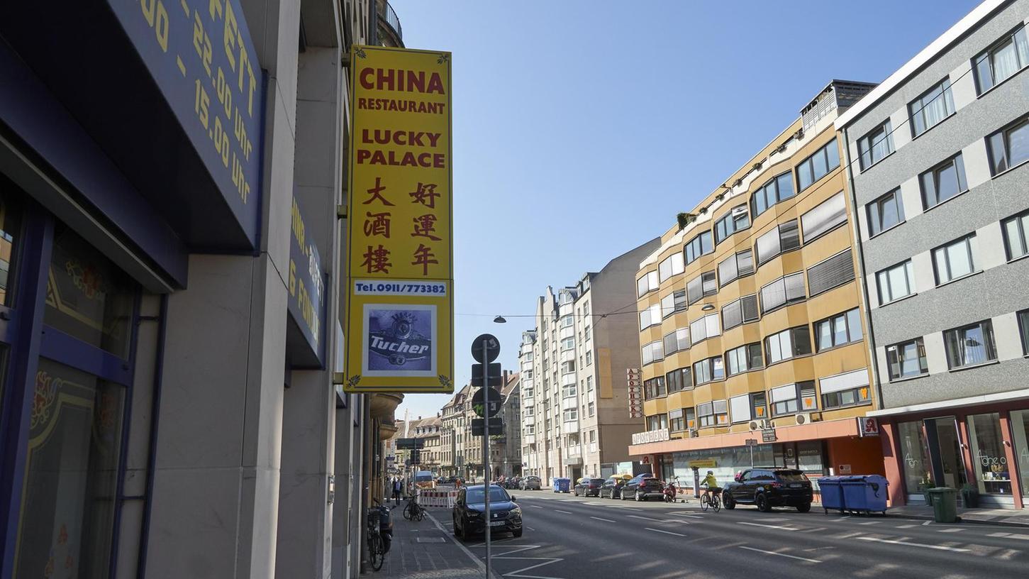 Das Fürther Lokal "Lucky Palace" in der Königstraße steht seit Februar leer. Doch es gibt Interessenten.