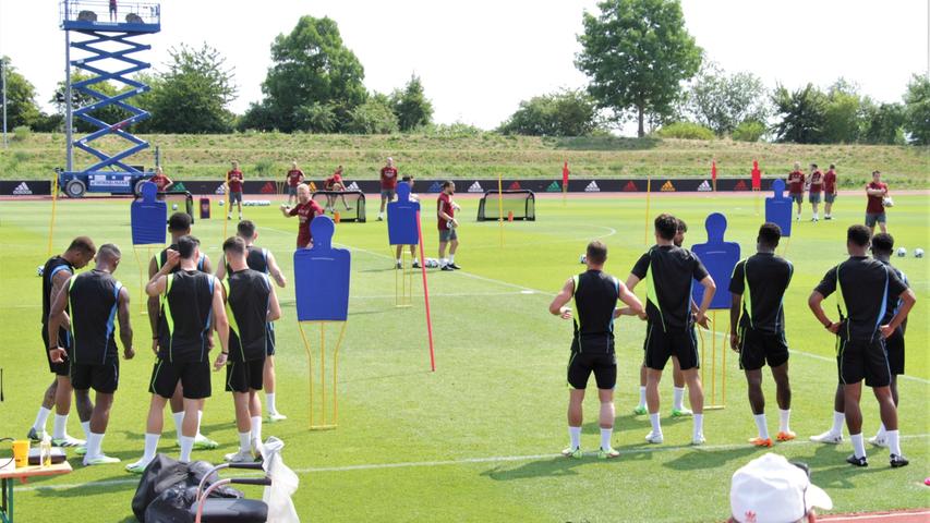 Vorbereitung auf den Club: Die Weltstars von Arsenal trainieren bei Adidas in Herzogenaurach