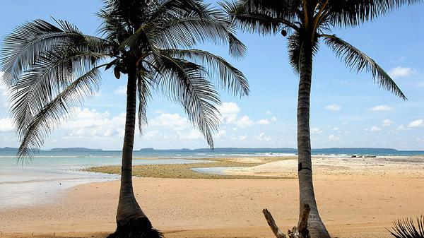 Radhanagar Beach, auch bekannt als Beach Nr. 7, auf Havelock Island in Indien, ist ein Juwel im Indischen Ozean. Radhanagar Beach ist von dichtem Wald und üppiger Vegetation umgeben, was ihm ein natürliches und abgeschiedenes Ambiente verleiht. Eine Attraktion am Radhanagar Beach ist Neil's Cove, welches Sie nach einem 10-minütigen Spaziergang entlang des Strandes erreichen können. Neil's Cove ist eine unberührte Lagune und zählt zu den weniger bekannten Orten. Hier bieten sich zahlreiche Möglichkeiten für Fotografie.