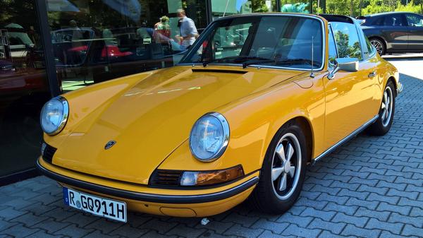 Porsche 911 Targa mit H Kennzeichen