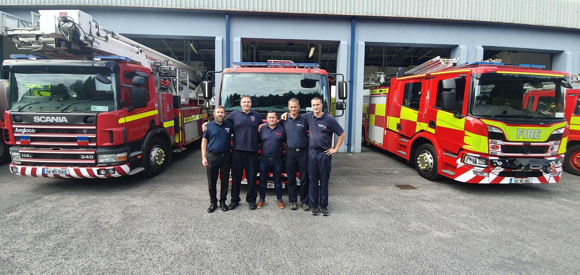 Trip nach Irland Feuerwehr Höchstadt zu Besuch in der Partnerstadt