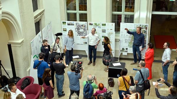 Vorstellung Ideenwettbewerb Gedenkort Hupfla