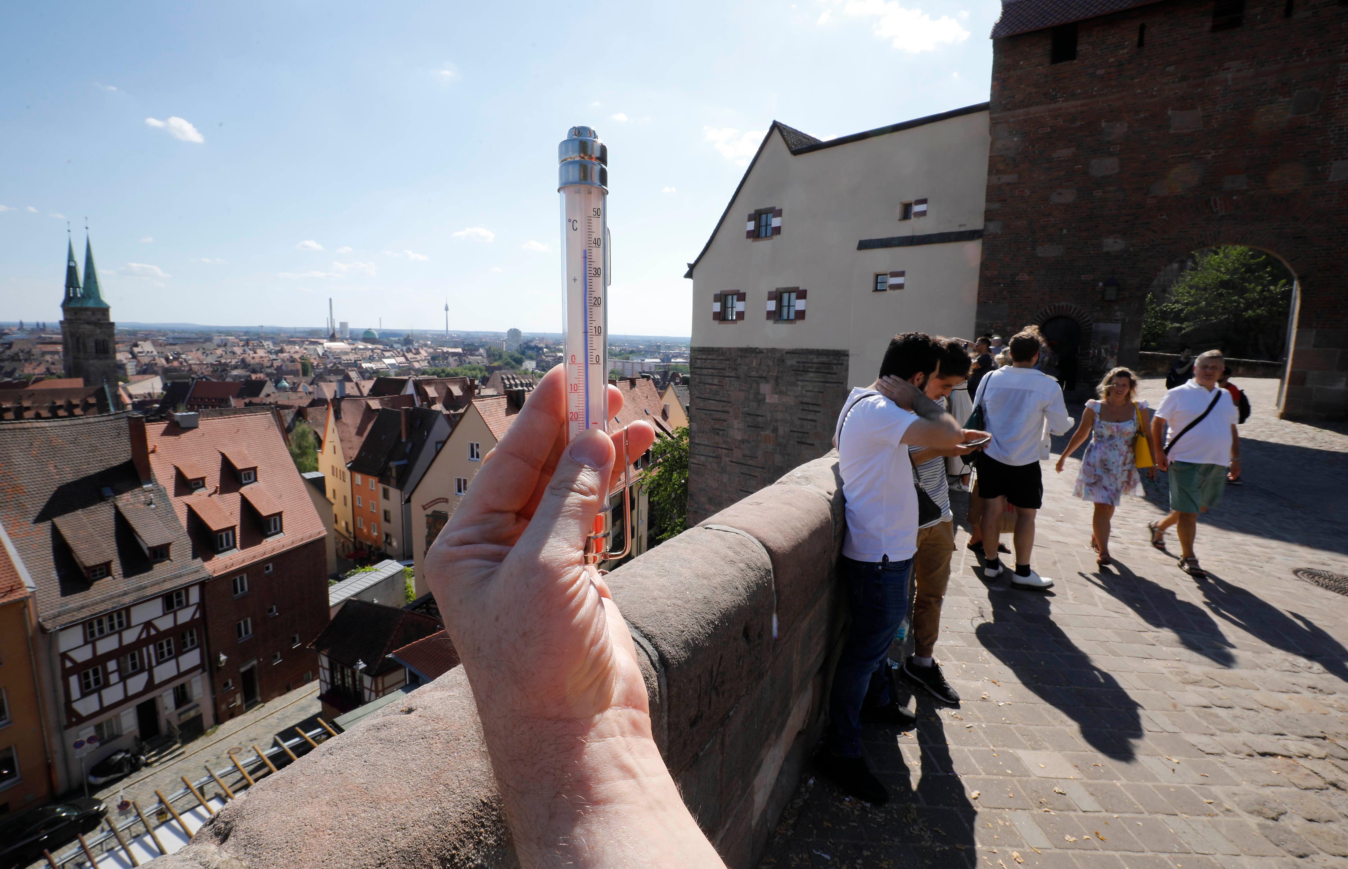 Hitze in der Innenstadt
