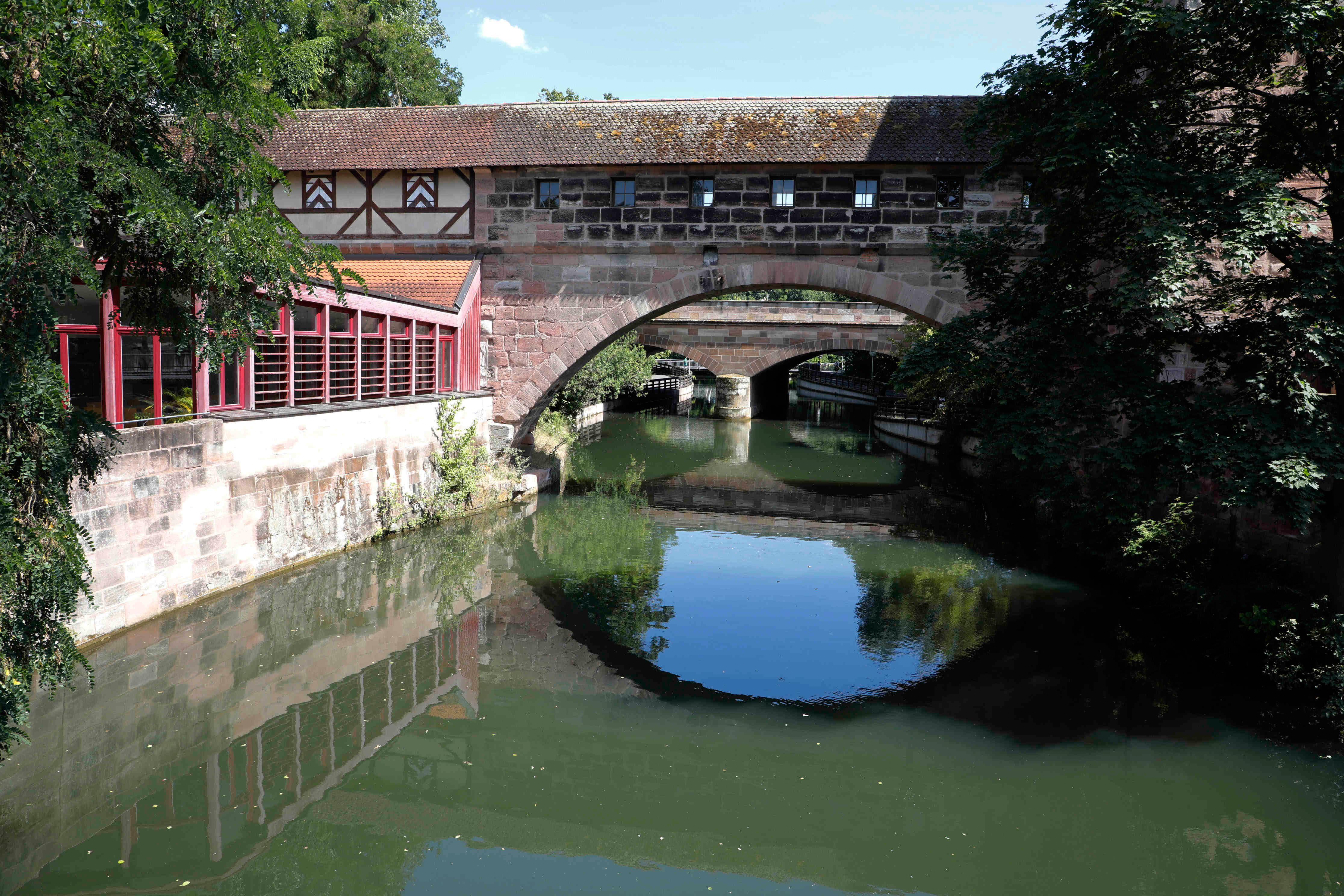 Auch auf der Insel Schütt war es nicht wirklich angenehm.