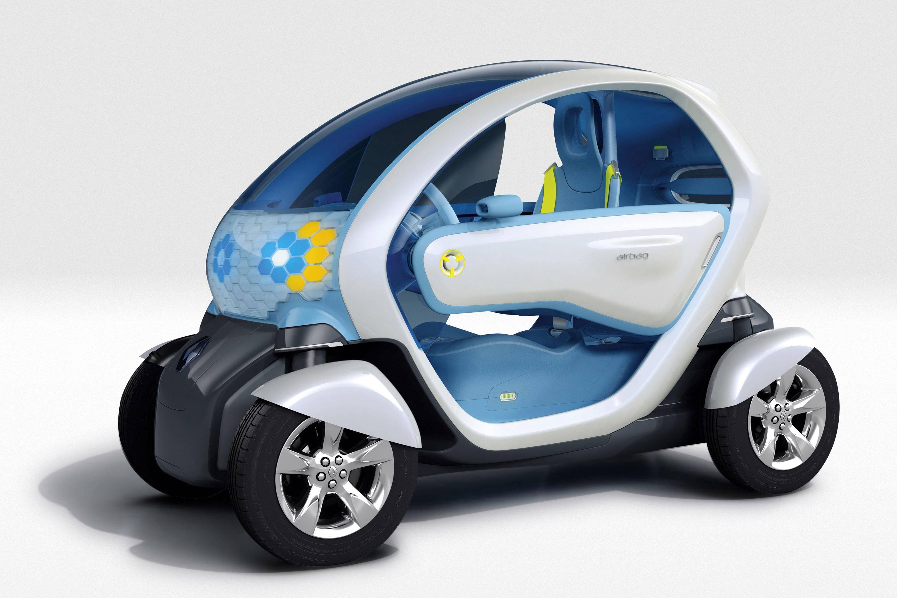 Vorläufer war die Studie Twizy Z.E. Concept, die im September 2009 auf der Frankfurter IAA vorgestellt wurde.
