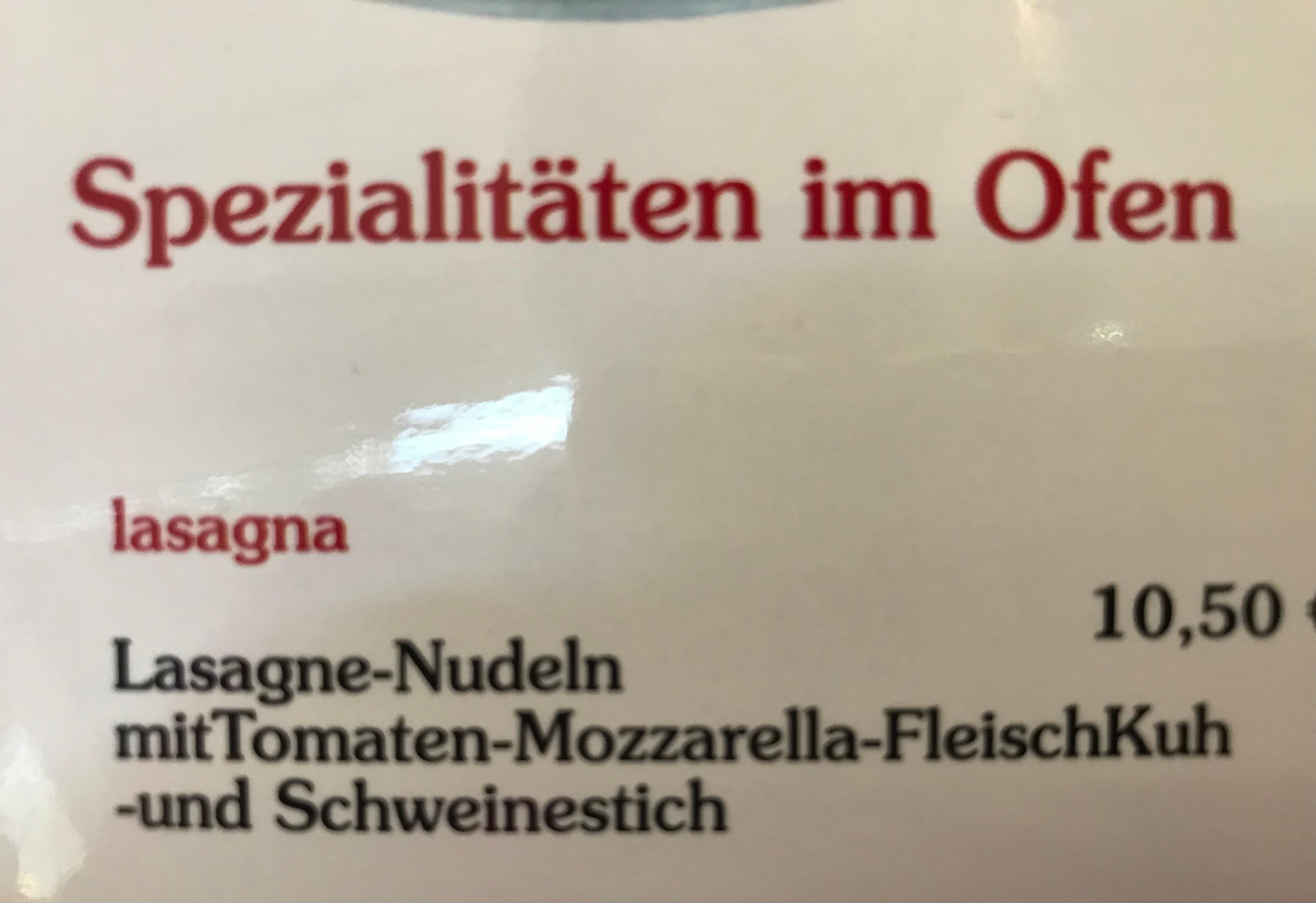 Gesehen in Lissabon/Portugal in einem italienischen Restaurant von Peter Fink aus Feucht.