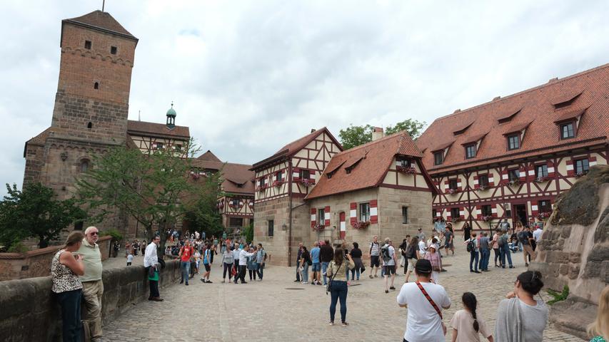 So spektakulär war das Burgfest auf der Nürnberger Kaiserburg
