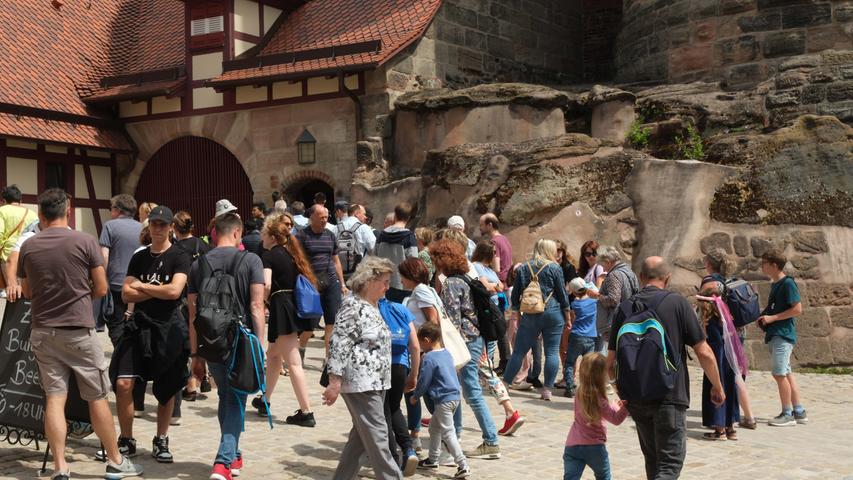 So spektakulär war das Burgfest auf der Nürnberger Kaiserburg