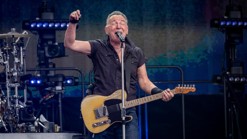 Ein Gott der Gänsehaut: Bilder von Bruce Springsteen im Olympiastadion