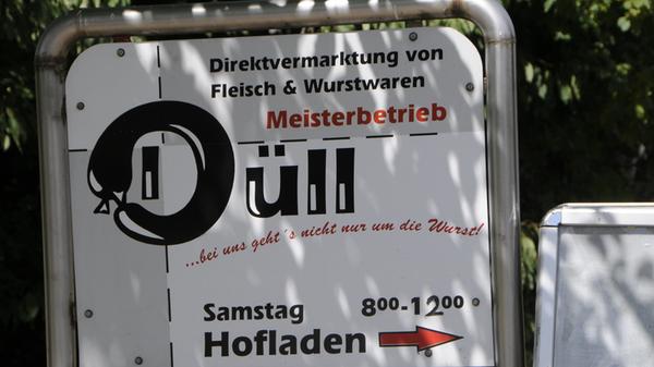 ..., aber die Direktvermarktung landwirtschaftlicher Produkte wird großgeschrieben.