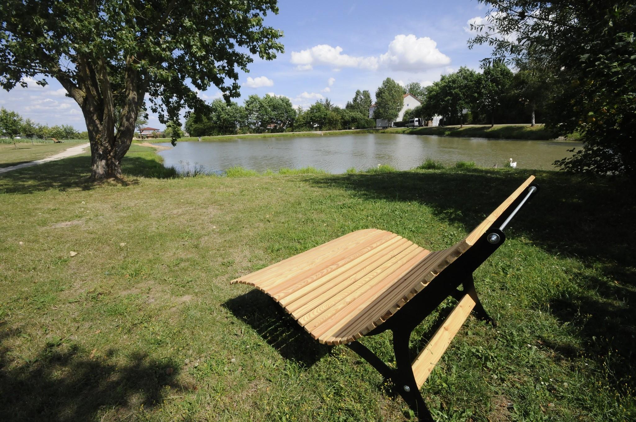 Offiziell erlaubt ist das Baden hier natürlich nicht, aber ...