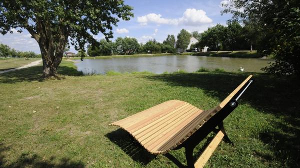 Offiziell erlaubt ist das Baden hier natürlich nicht, aber ...