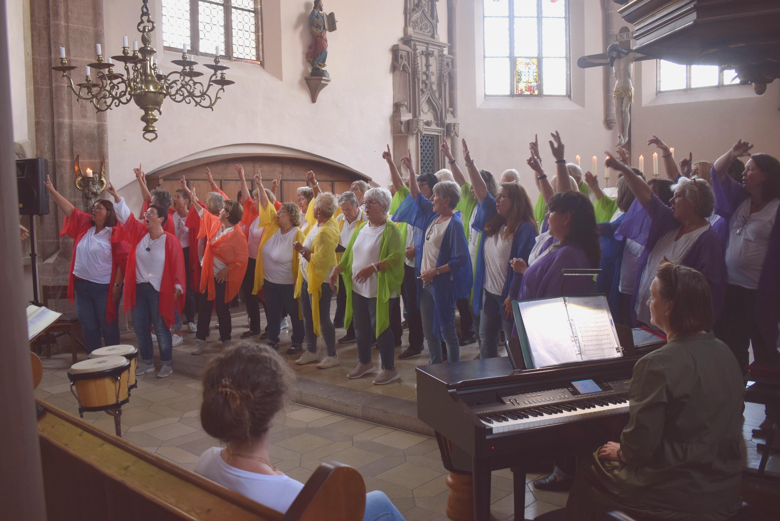 ROT-Sommerkonzert-Rainbowsingers-St-Georg-Wendelstein