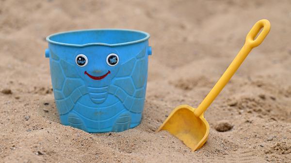 Spielsachen auf Spielplätzen