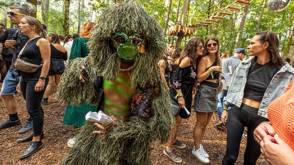 Sogar Waldgeister tummelten sich im "Magic Forest".