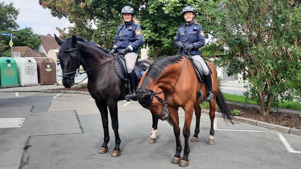 ROT-Reiterstaffel-Polizei-Mittelfranken
