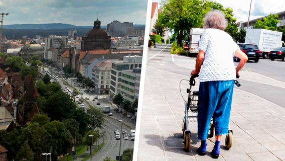 Hilflos auf der Kreuzung gesessen: Nürnberger Seniorin bedankt sich bei zwei hilfsbereiten Männern