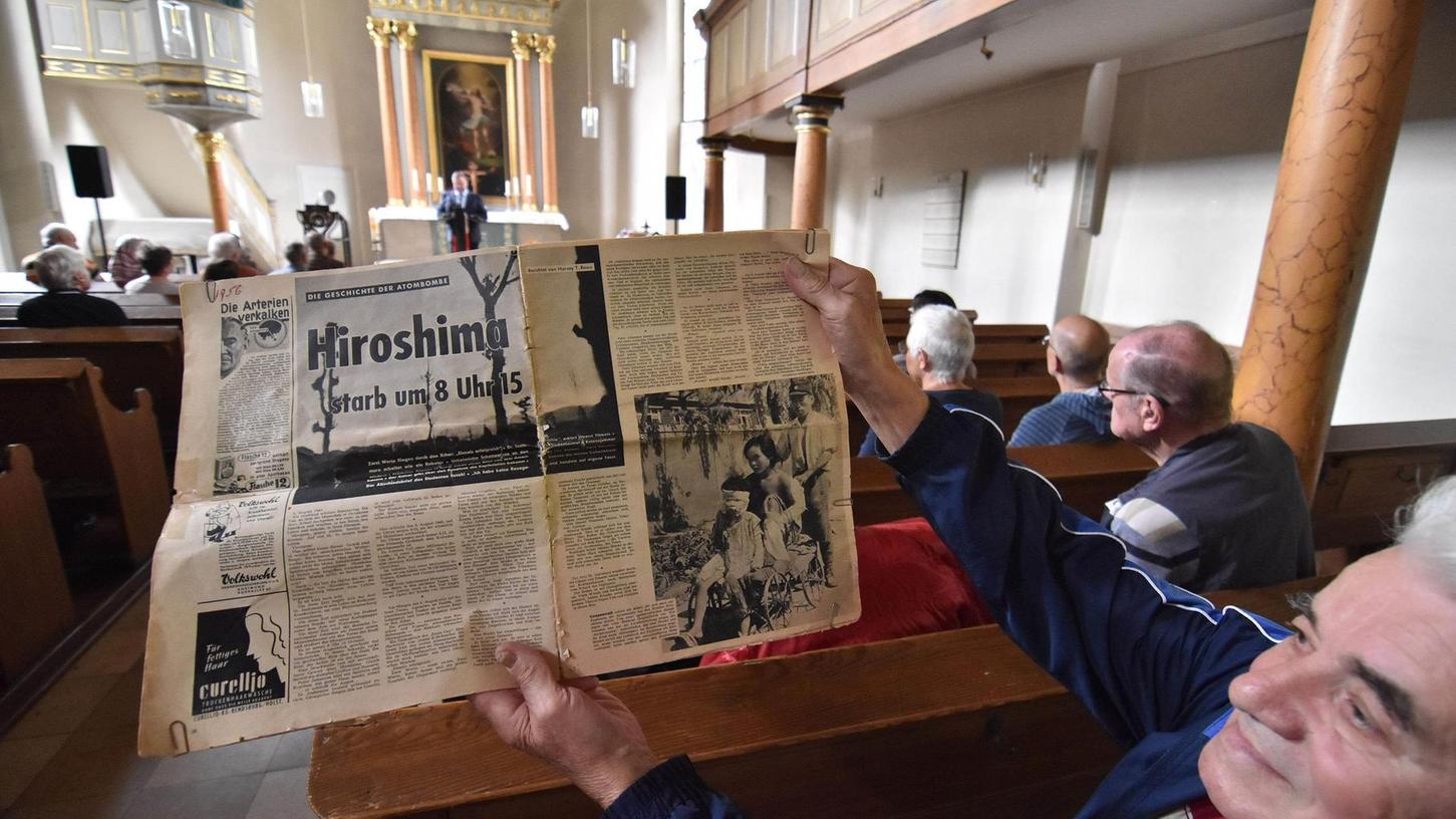 „Hiroshima starb um 8 Uhr 15“: Erstmals fand die Gedenkfeier teilweise in der Auferstehungskirche statt.