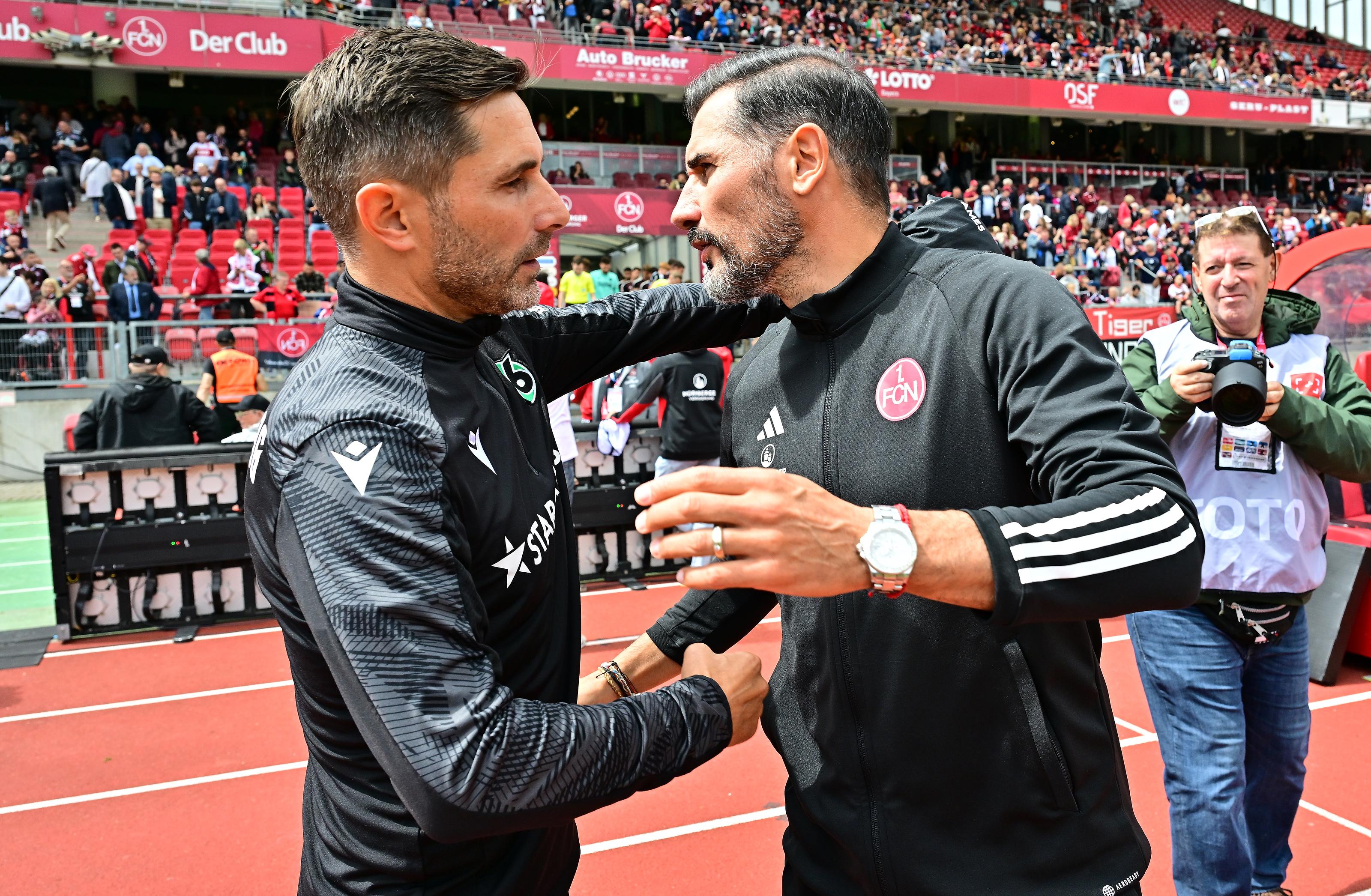 Dabei trifft der Club auf ein in Franken bekanntes Gesicht: Stefan Leitl steht an der Seitenlinie der Hannoveraner.   