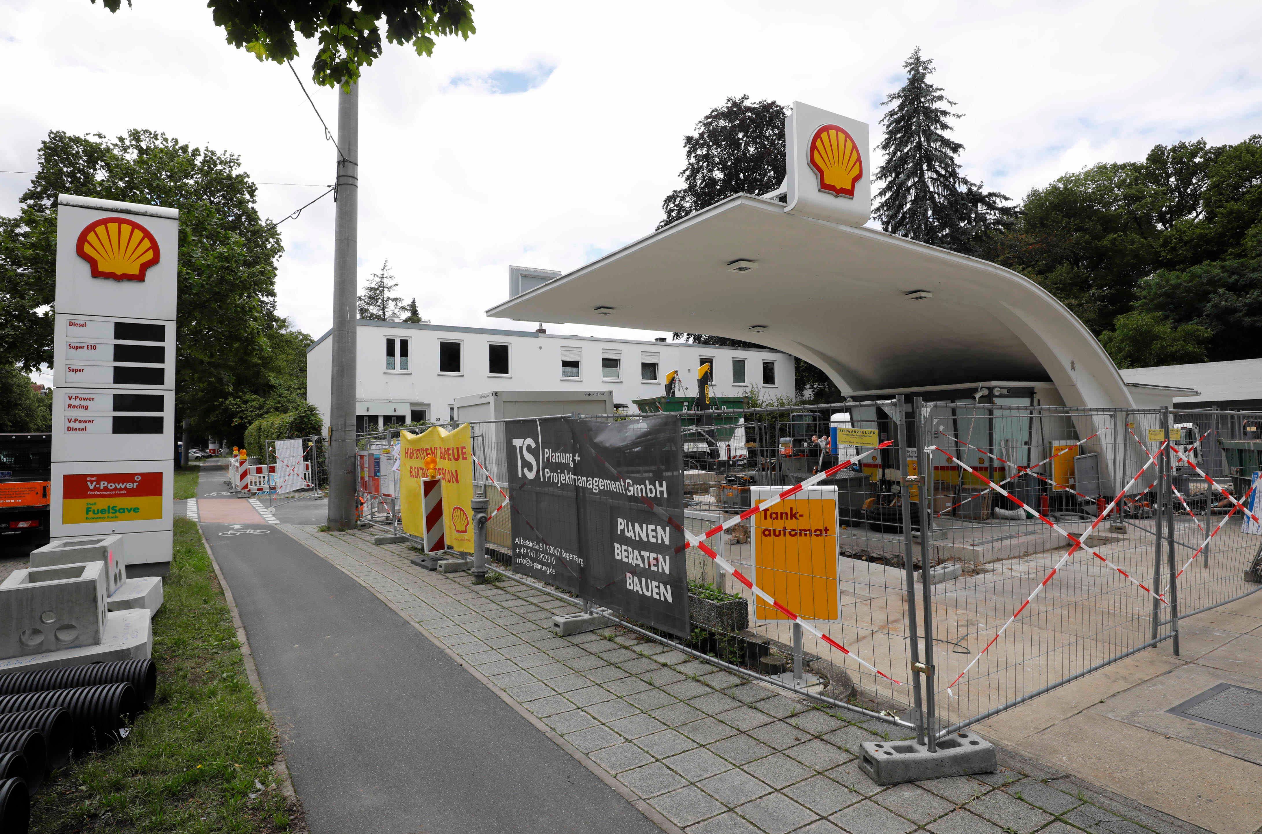 Historische Tankstelle
