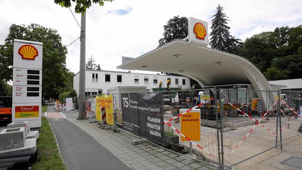 Historische Tankstelle