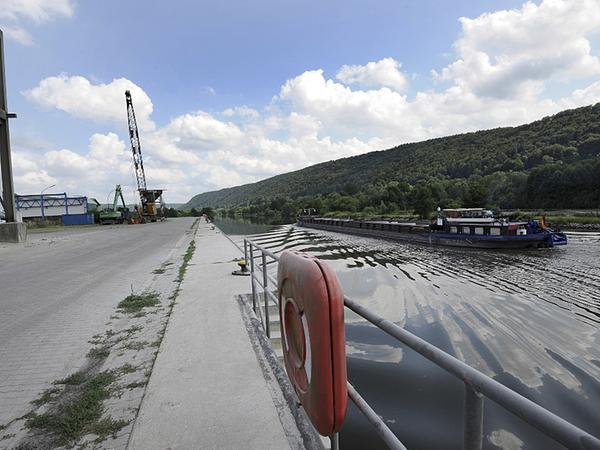 Dietfurter Hafen für Bauern das Tor zur Welt