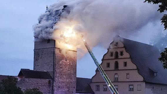 Feuer in bekannter Sehenswürdigkeit in Dinkelsbühl: Viele Fragezeichen um das Nördlinger Tor