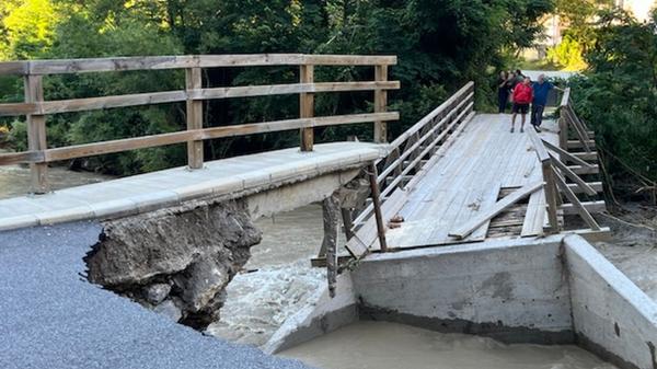 Überschwemmungen in Slowenien