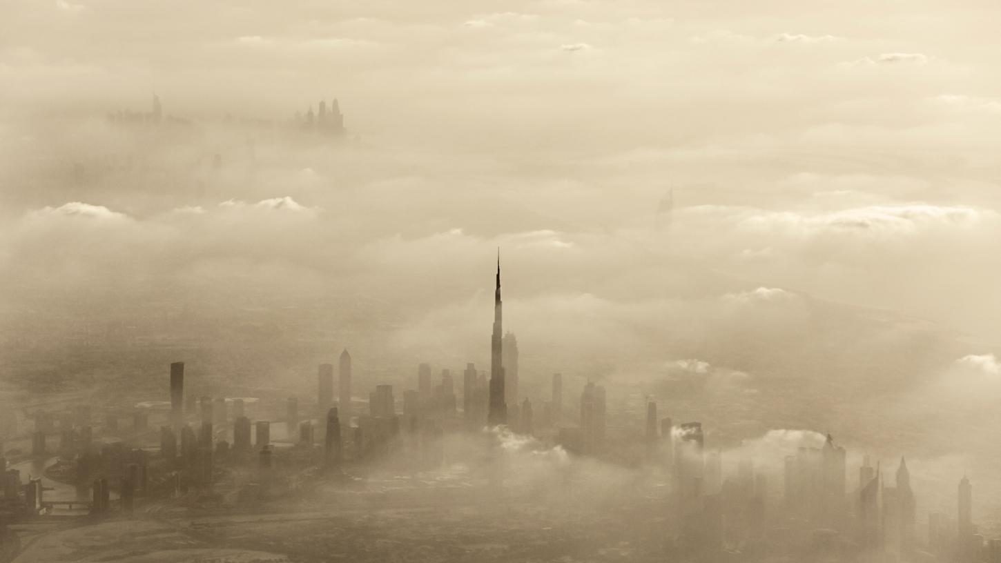 Am Wochenende wütete ein Sandsturm in Dubai. Am Wochenende wütete ein Sandsturm in Dubai.