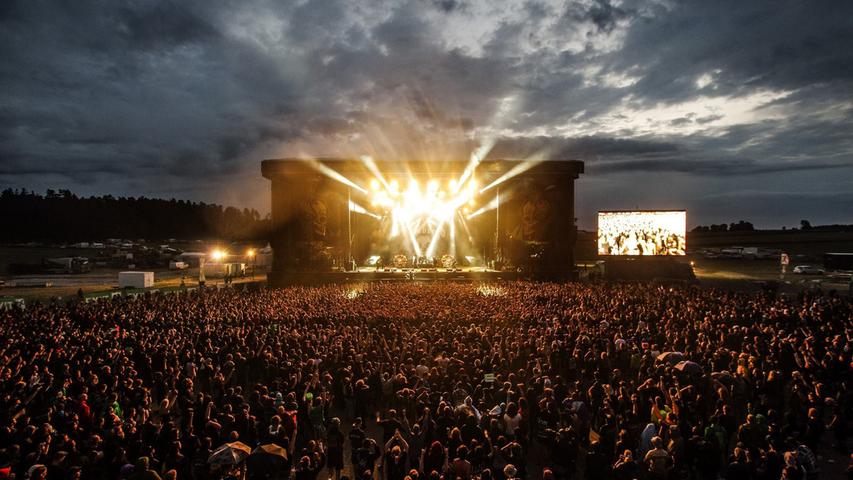 Das Musik-Festival „Summer Breeze“ ist das zweitgrößte Heavy Metal-Ereignis Deutschlands.