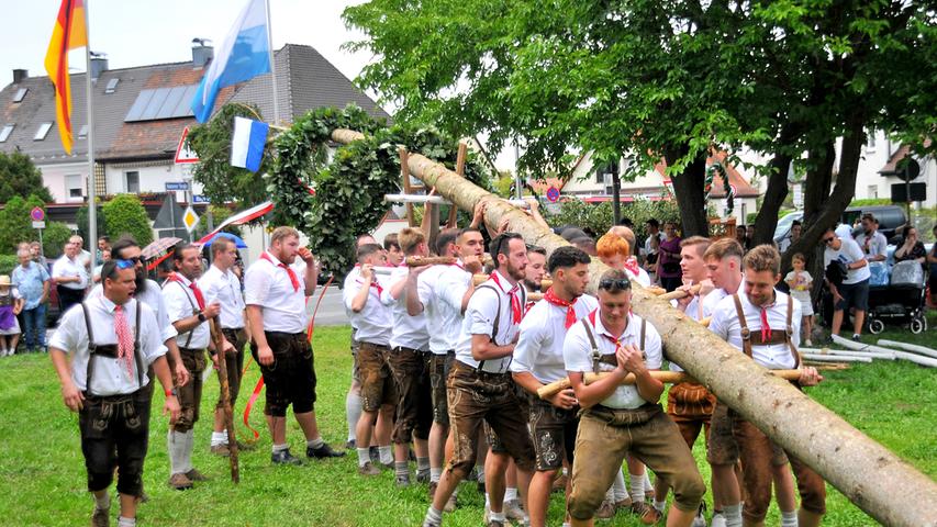 Katzwang feiert seine Kirchweih