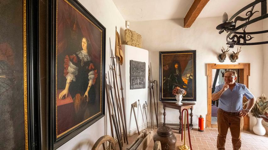 Zu Besuch bei Schlossbesitzern in Franken: So wohnt es sich in jahrhundertealten Mauern
