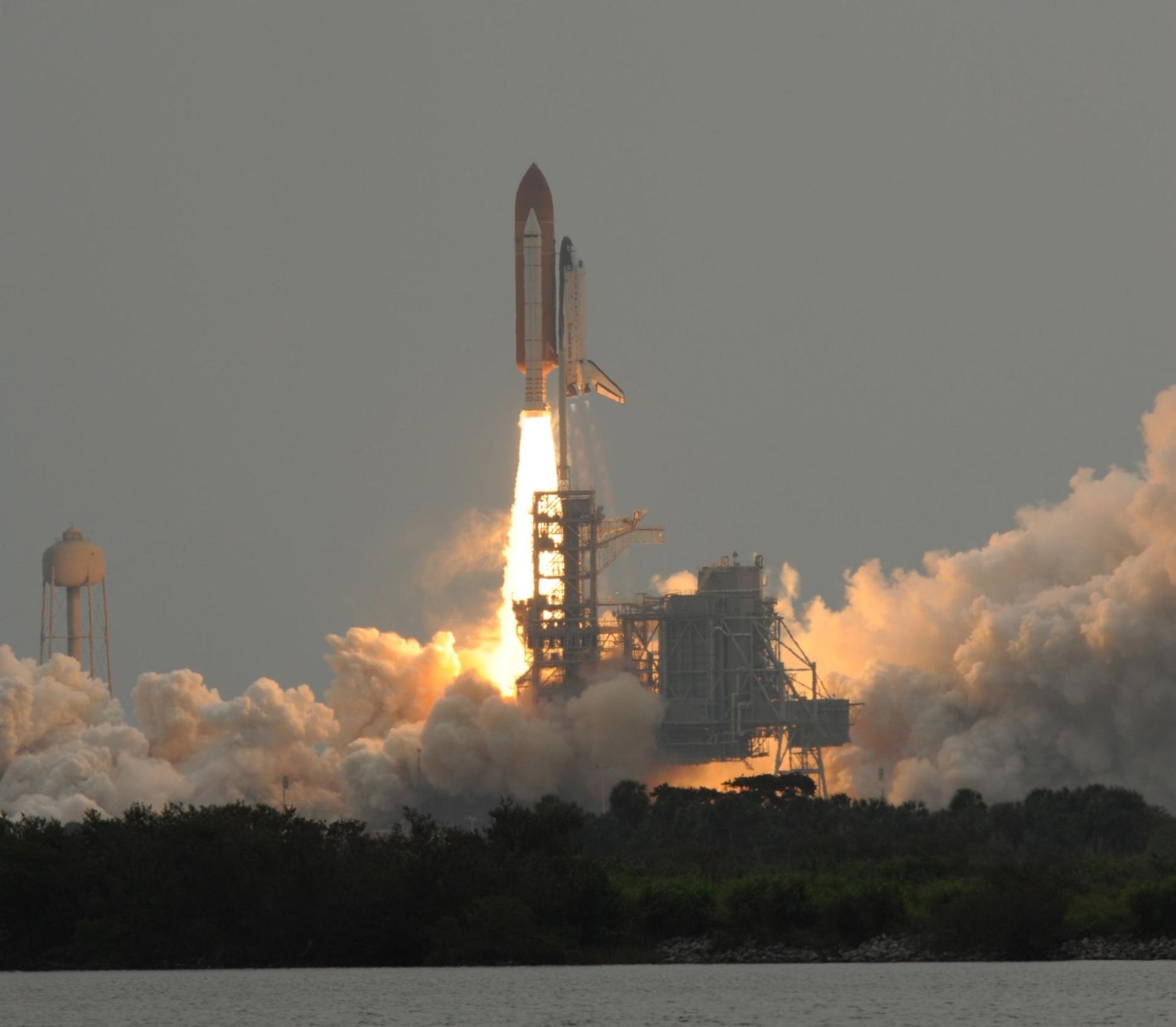 Raumfähre Atlantis ins All gestartet Nordbayern