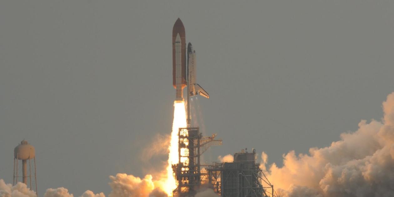 Raumfähre Atlantis ins All gestartet Nordbayern