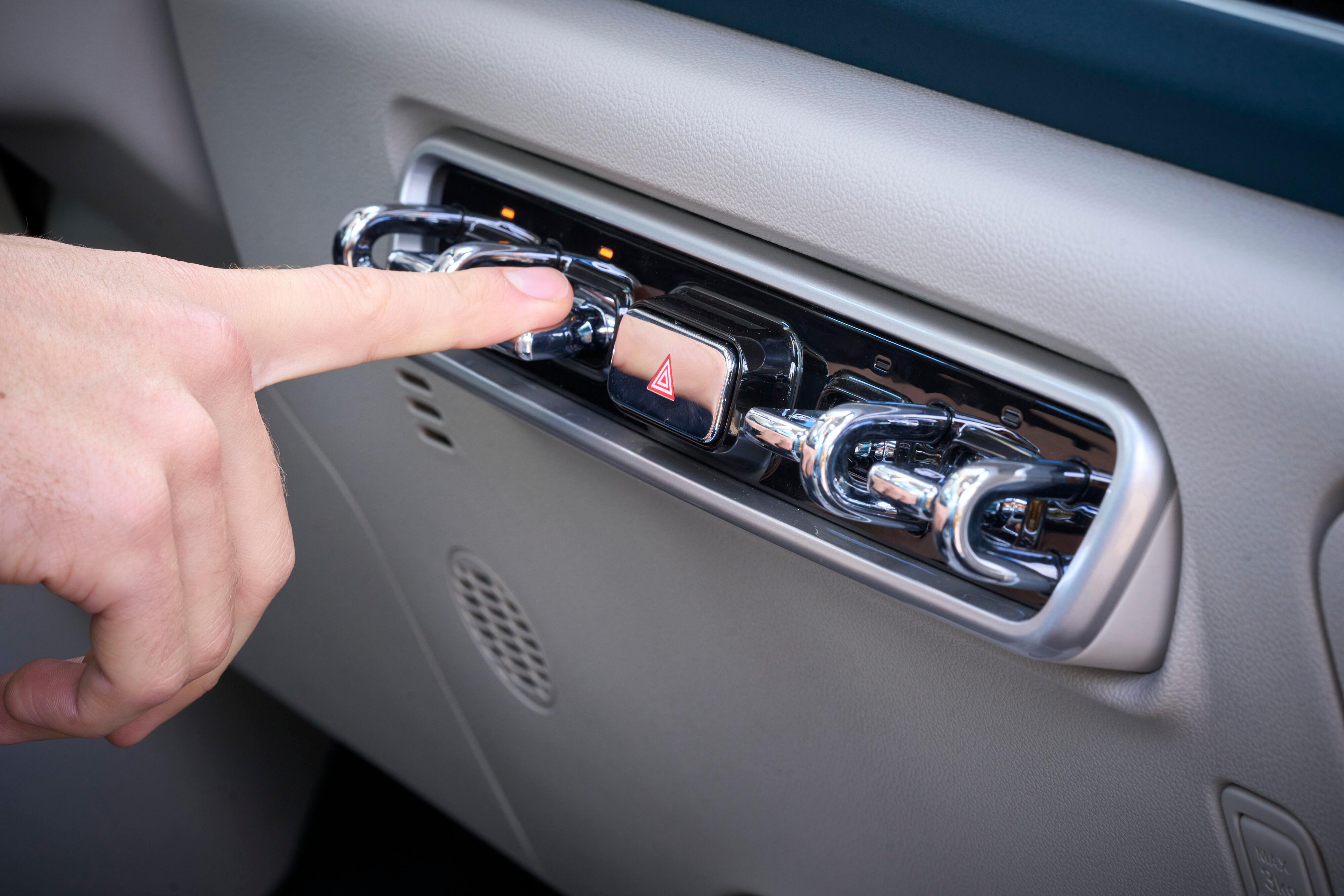 Die Kippschalterchen sind unverkennbar vom Mini inspiriert.