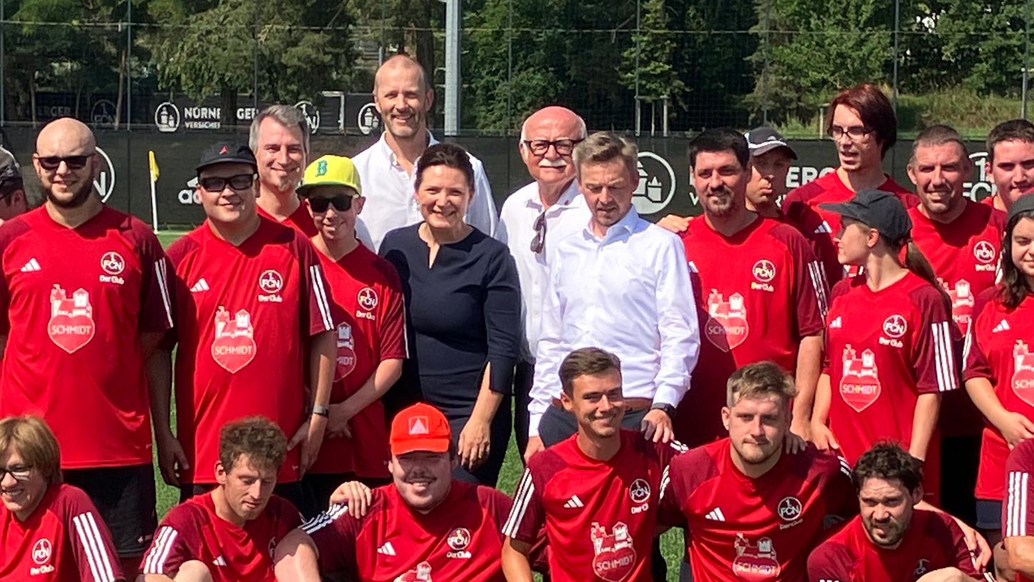 Hat in den nächsten Jahren viel vor: das Inklusionsteam des 1. FC Nürnberg. Hat in den nächsten Jahren viel vor: das Inklusionsteam des 1. FC Nürnberg.